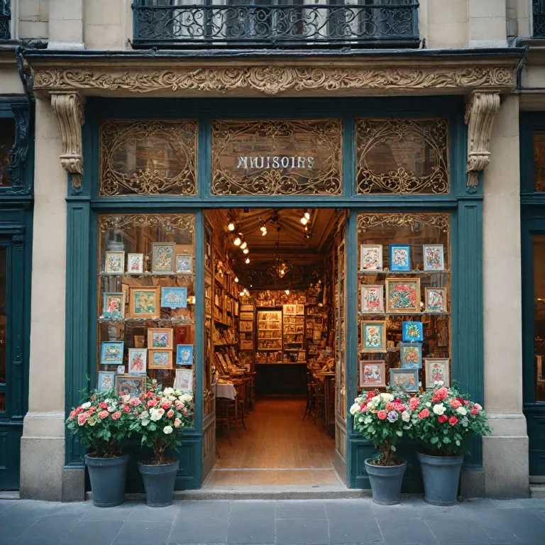 L'art des vitrines peintes à Paris : une attraction pour les passants