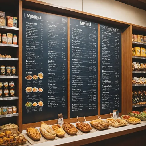 Comment optimiser l’impact du menu board en magasin